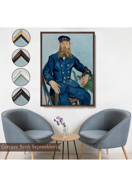 ^#canvas Serie Vincent Van Gogh Postacı Joseph Roulin’in Portresi Tablo - Postes - POSTMAN-7460 fırsatları