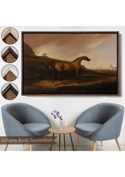 canvas Serie Alvan Fisher - Napolyon'un Atı Tablo - Napoleon’s HORSE-7100