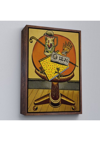 ^#canvas Serie Joan Miro'nun Eldiveni ve Gazetesi Tablo - Glove And NEWSPAPER-7411 fiyatları