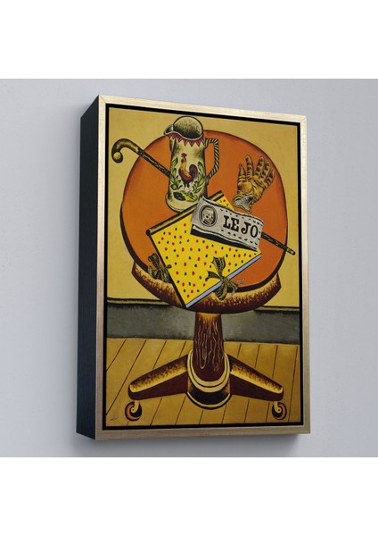 ^#canvas Serie Joan Miro'nun Eldiveni ve Gazetesi Tablo - Glove And NEWSPAPER-7411 modelleri