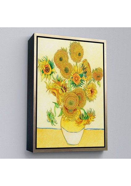 canvas Serie Vincent Van Gogh - Ayçiçekleri TABLO-7447 fiyatları