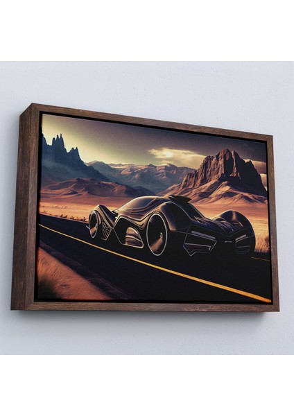 canvas Serie Çöldeki Spor Araba TABLOSU-7274 fiyatları