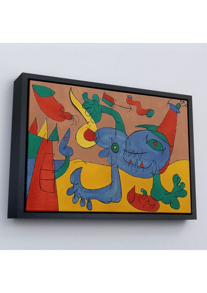 canvas Serie Joan Miro Soyut Sanat TABLOSU-7068 modelleri