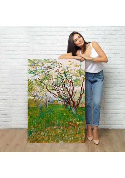canvas Serie Vincent Van Gogh - Meyve Çiçekleri TABLOSU-7450 fiyatları