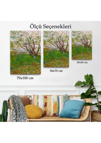 canvas Serie Vincent Van Gogh - Meyve Çiçekleri TABLOSU-7450 modelleri