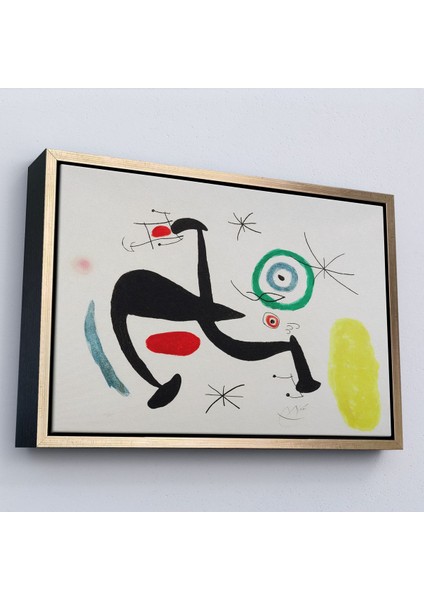 canvas Serie Joan Miro - Tosca Şarkısını Söyleyen Geyik TABLO-7089 fiyatları