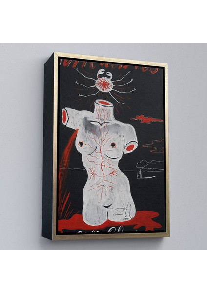 ^#canvas Serie Salvador Dali - Gerçeküstü Soyut TABLO-7402 modelleri