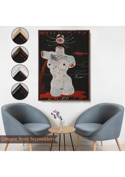 ^#canvas Serie Salvador Dali - Gerçeküstü Soyut TABLO-7402 fırsatları