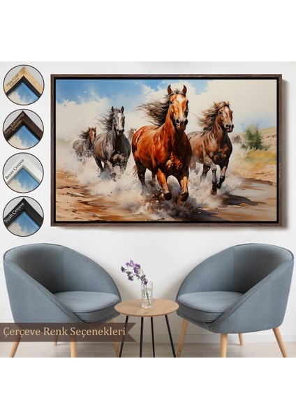 canvas Serie Koşan Atlar TABLOSU-7279 fırsatları