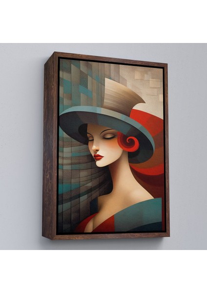 canvas Serie Vintage Güzel Kadın TABLOSU-7523 fiyatları