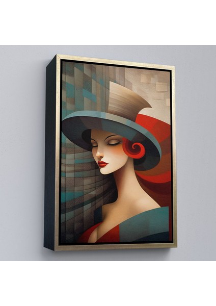 canvas Serie Vintage Güzel Kadın TABLOSU-7523 modelleri