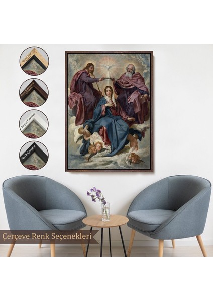 canvas Serie Diego Velazquez - Bakirenin Taç Giyme Töreni TABLO-7344 fırsatları