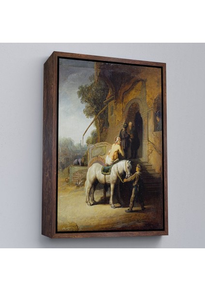canvas Serie Rembrandt - Iyi Samiriyeli Tablo - The Good SAMARITAN-7430