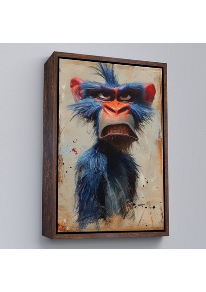 ^#canvas Serie Sinirli Maymun TABLOSU-7905 fiyatları