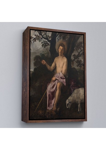 canvas Serie Diego Velazquez - Doğada Aziz Vaftizci Yahya TABLOSU-7387 fiyatları