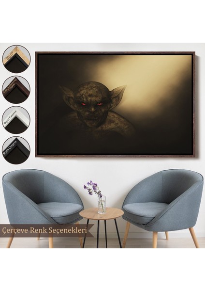 ^#canvas Serie Halloween Ibis Demon TABLOSU-7242 fırsatları