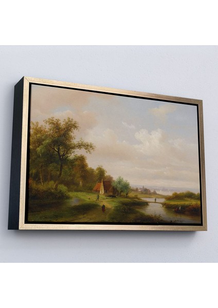 canvas Serie Ortaçağ Rusyası Köy Evi Manzarası TABLO-7021 modelleri