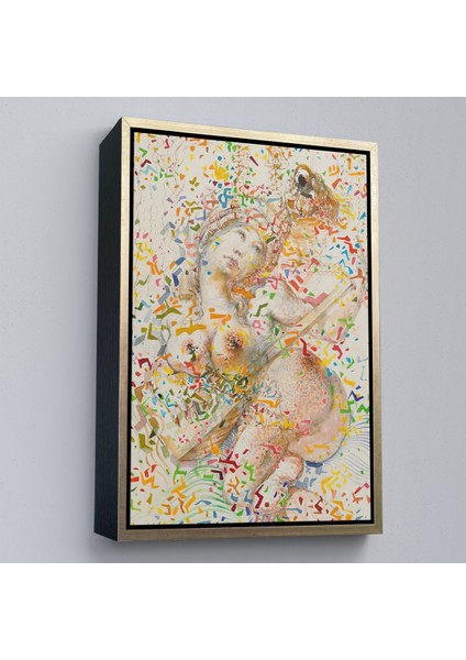 canvas Serie Salvador Dali - Joueuse De Mandole TABLO-7397