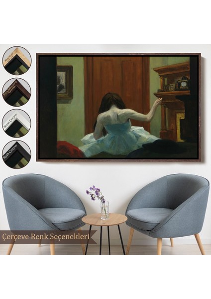 canvas Serie Edward Hopper - New York Interior TABLO-7105 fırsatları