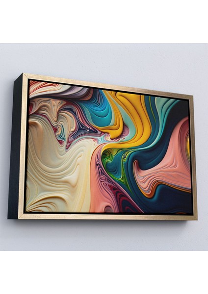 canvas Serie Renkli Girdap Boyalar TABLOSU-7235 fiyatları