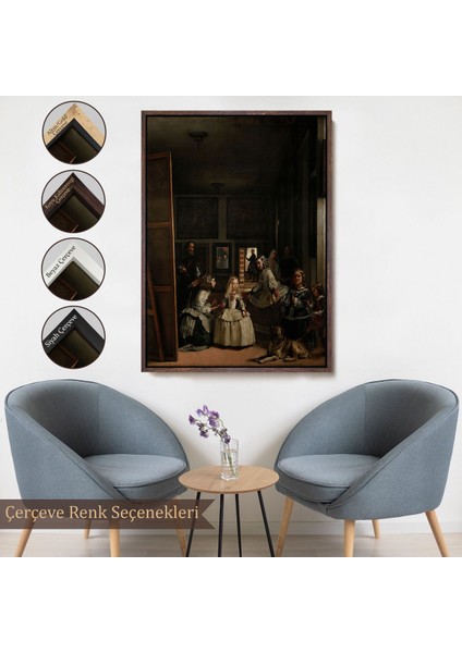 canvas Serie Diego Velázquez - Nedimeler Tablosu - Las MENINAS-7349 fırsatları