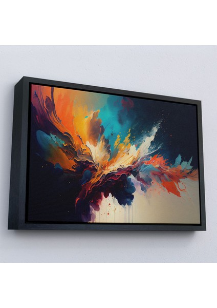 canvas Serie Soyut Renkli Mürekkep TABLOSU-7207 modelleri