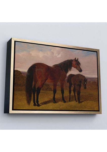 canvas Serie Kısrak ve Tay TABLOSU-7047 fiyatları