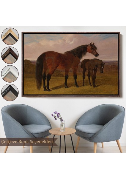 canvas Serie Kısrak ve Tay TABLOSU-7047 fırsatları