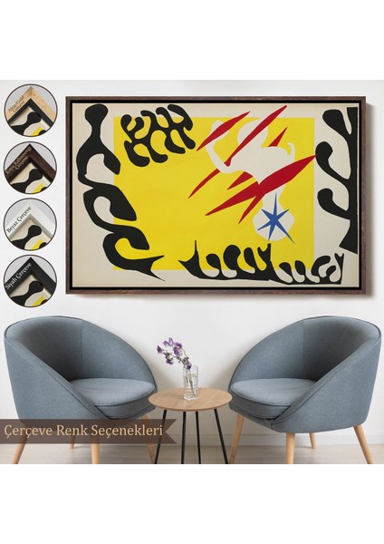 canvas Serie Henri Matisse- Caz'dan Beyaz Filin Kabusu TABLO-7079 fırsatları