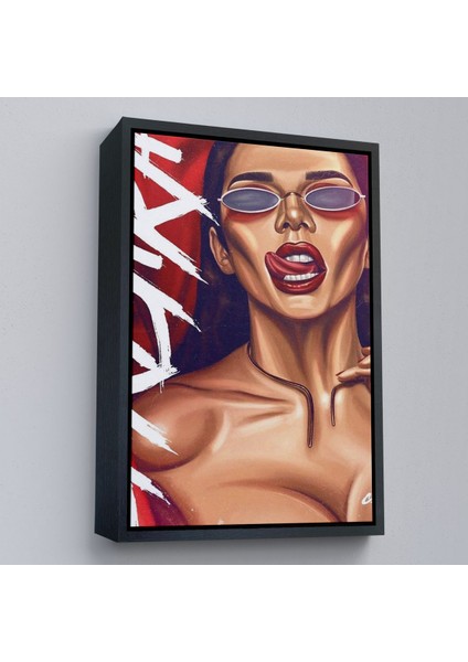 canvas Serie Gözlüklü Kadın TABLOSU-7719