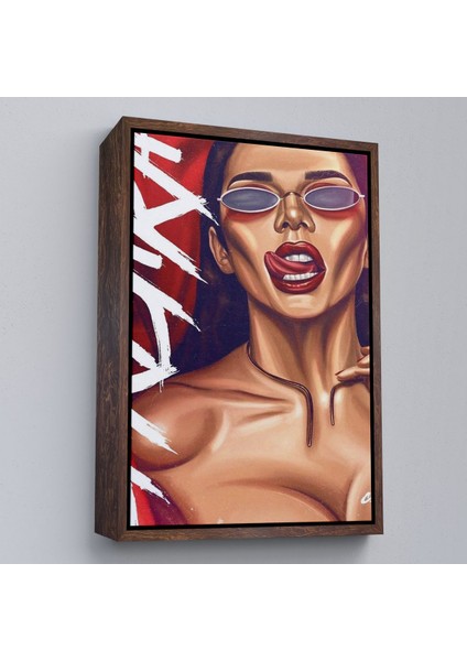 canvas Serie Gözlüklü Kadın TABLOSU-7719 fiyatları