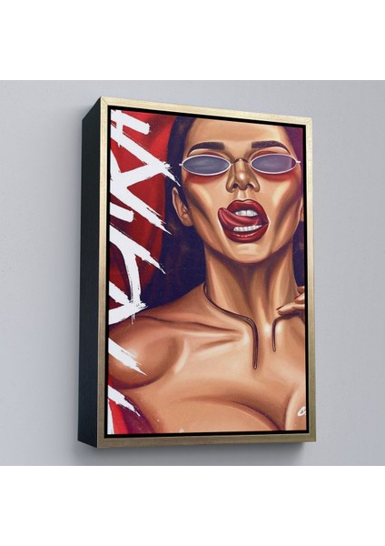 canvas Serie Gözlüklü Kadın TABLOSU-7719 modelleri