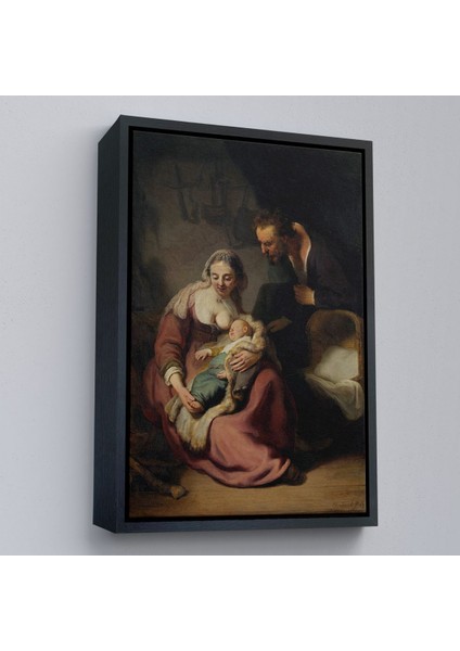canvas Serie Rembrandt - Kutsal Aile Tablo - The Holy FAMILY-7431