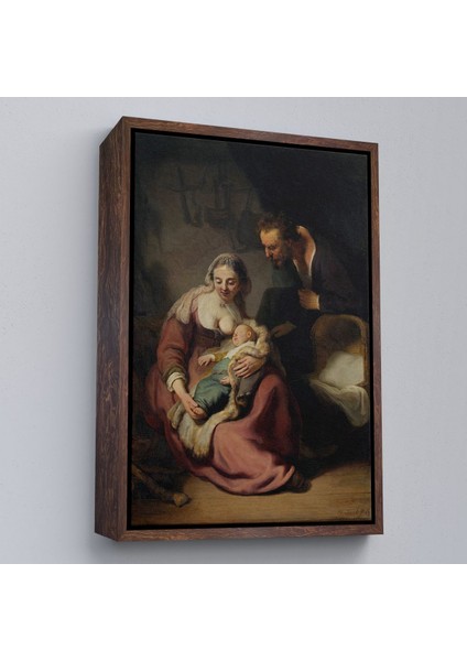canvas Serie Rembrandt - Kutsal Aile Tablo - The Holy FAMILY-7431 fiyatları
