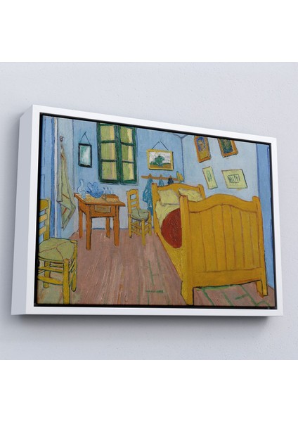 ^#canvas Serie Vincent Van Gogh - Arles'ta Yatak Odası Tablosu - Bedroom In ARLES-7179