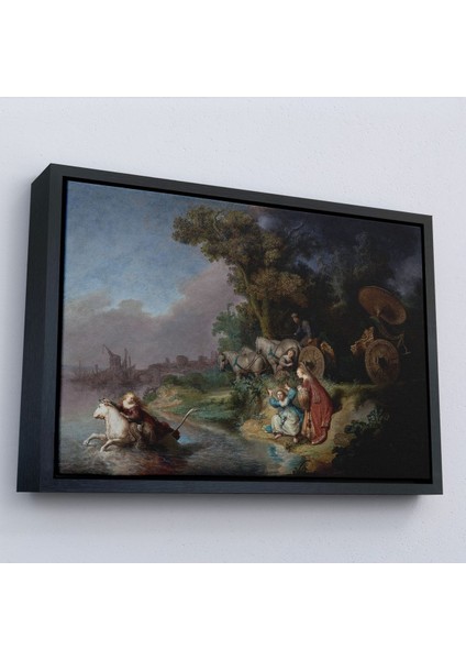 canvas Serie Rembrandt - Avrupalının Kaşırılışı Tablo - The Abduction Of EUROPA-7138
