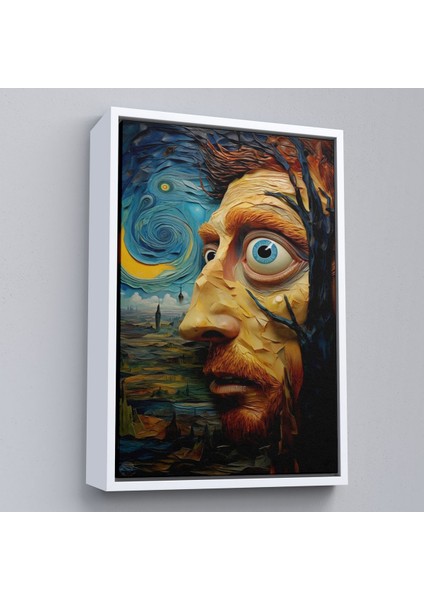 ^#canvas Serie Vincent Van Gogh Tarzı Portre TABLOSU-7817