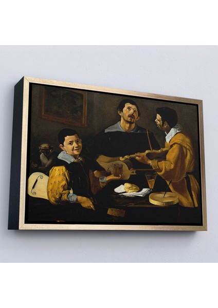 canvas Serie Diego Velazquez - Üç Müzisyen Tablo - Three MUSICIANS-7147 fiyatları