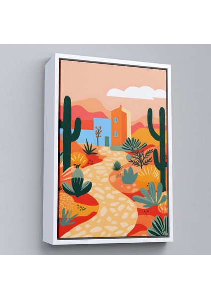 ^#canvas Serie Pastel Tonlardaki Minimalist Meksikan TABLO-7671