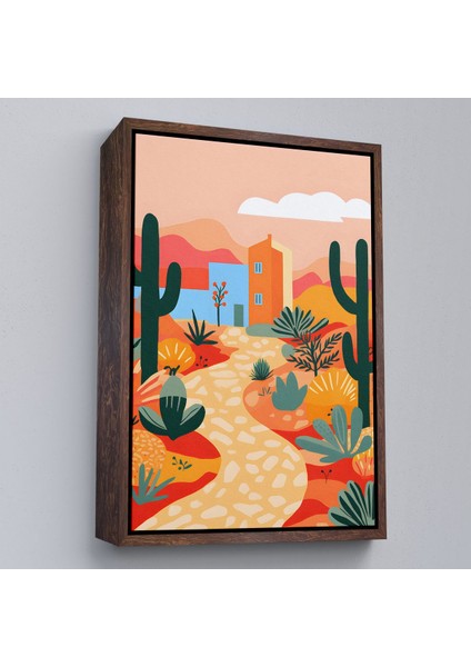 ^#canvas Serie Pastel Tonlardaki Minimalist Meksikan TABLO-7671 fiyatları