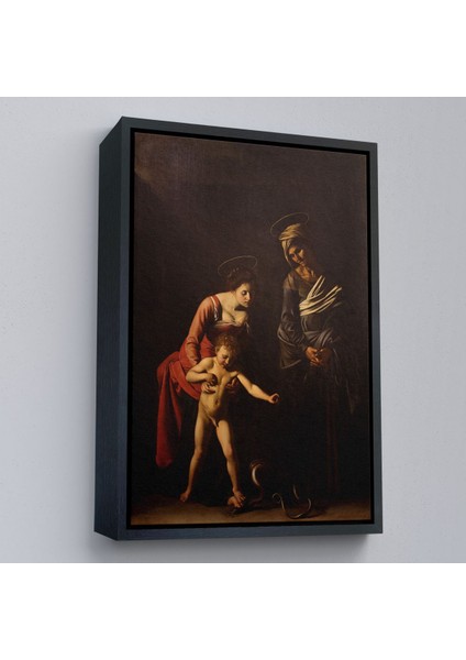 canvas Serie Caravaggio - Madonna ve Çocuk, Aziz Anne Ile TABLO-7359 modelleri