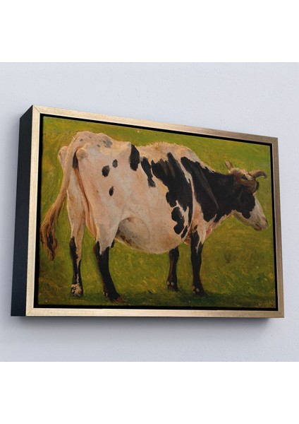 canvas Serie Carlo Dalgas - Siyah Beyaz Holstein Ineği TABLOSU-7058 fiyatları