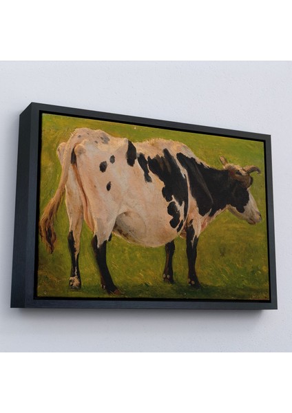 canvas Serie Carlo Dalgas - Siyah Beyaz Holstein Ineği TABLOSU-7058 modelleri