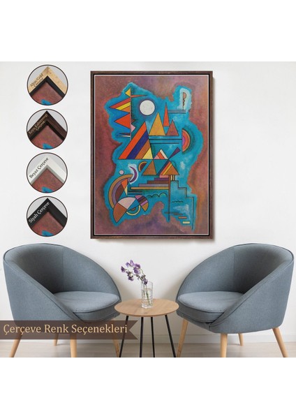 canvas Serie Wassily Kandinsky - Ayakta Duran Tablo - STANDING-7498 fırsatları