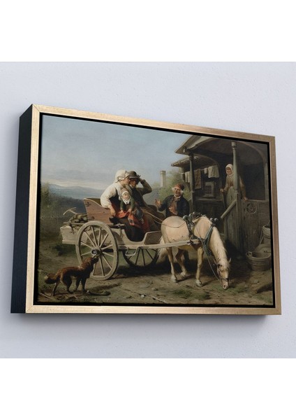 canvas Serie Nordenberg Bengt'un Ilk Ziyaret - Isveç Okulu Tablosu fiyatları