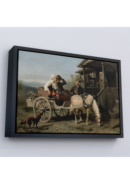 canvas Serie Nordenberg Bengt'un Ilk Ziyaret - Isveç Okulu Tablosu modelleri