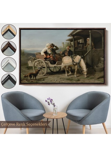 canvas Serie Nordenberg Bengt'un Ilk Ziyaret - Isveç Okulu Tablosu fırsatları