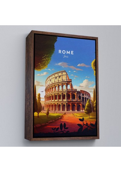 ^#canvas Serie Roma Italya Kolezyum TABLO-7701 fiyatları