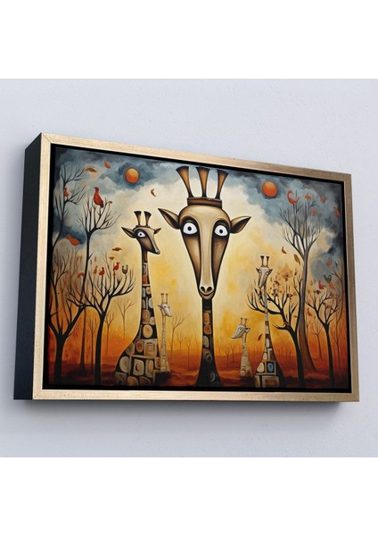 canvas Serie Soyut Zürafalar TABLOSU-7216 fiyatları