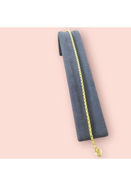 Iç Içe Geçmeli Gold Renk Zincir Çelik Bileklik fiyatları